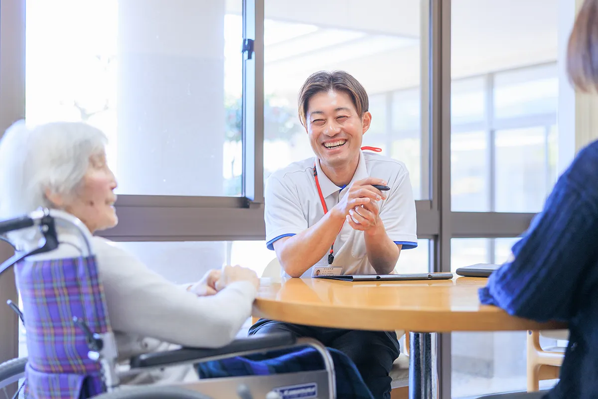 仕事の様子