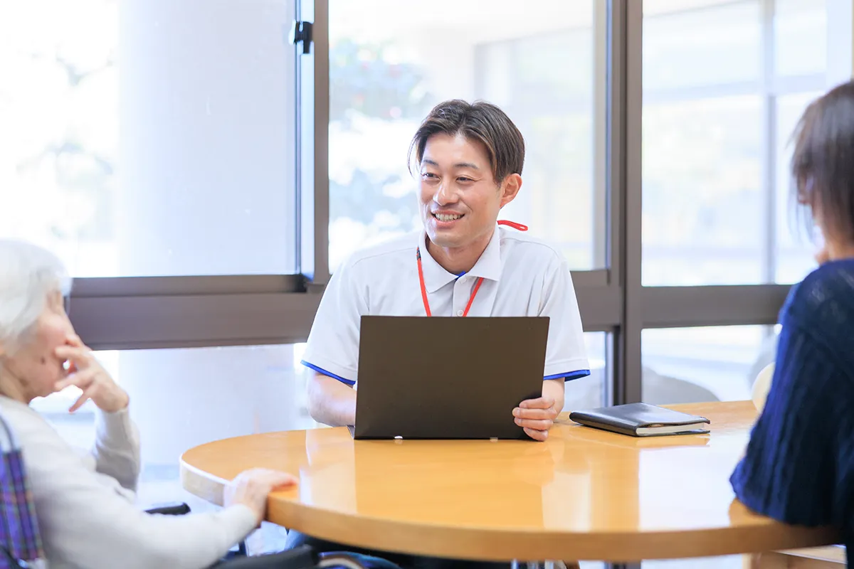 仕事の様子