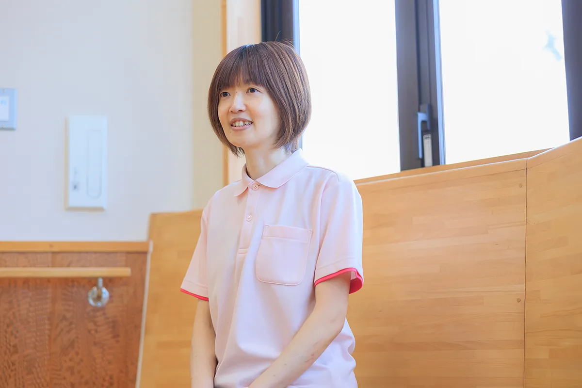 インタビューの様子