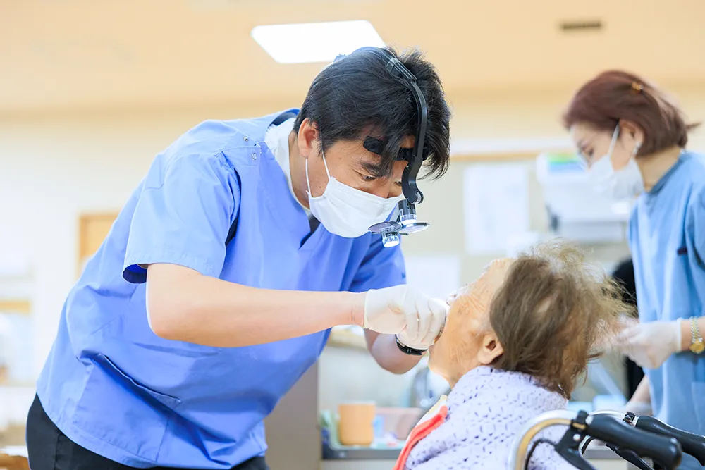 歯科診療の様子